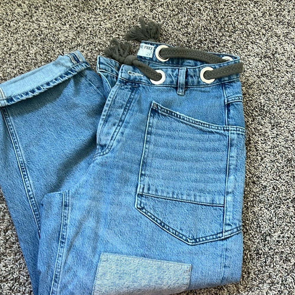 Moxie Free people pull-on jeans~ size 28~ denim